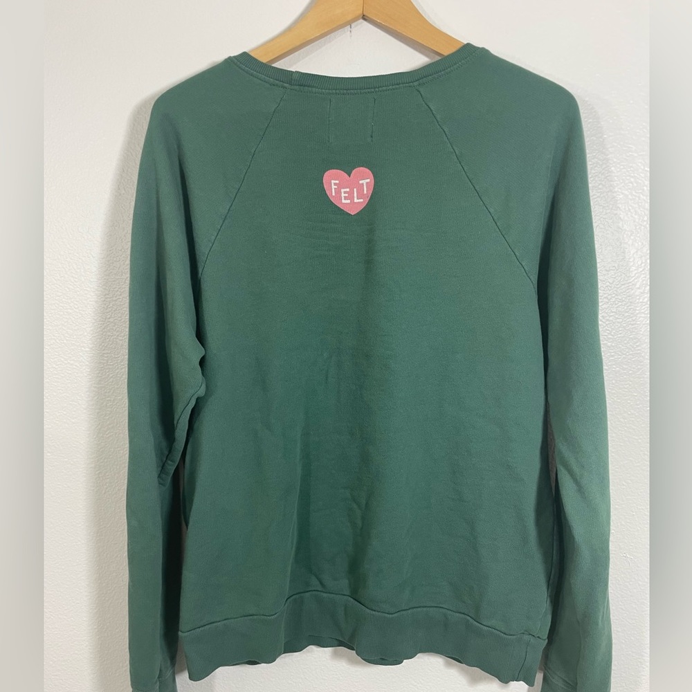 Anthropologie Back When Green Sweater - Picture 6 of 17